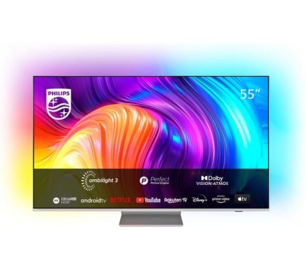 PHILIPS Ambilight 55PUS8807/12 55' Smart 4K Ultra HD HDR LED TV with Google Assistant